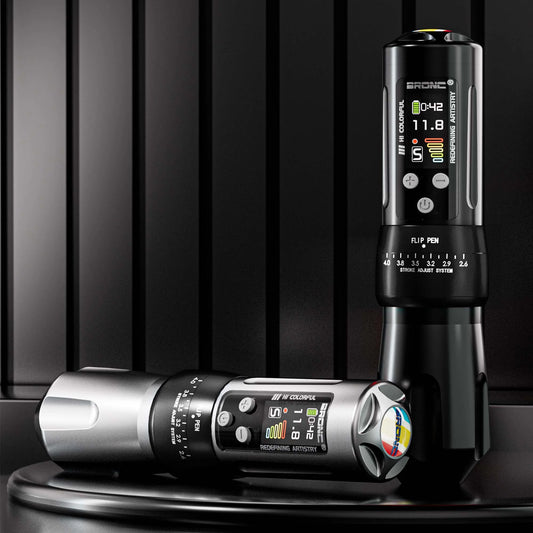 Bronc X2 Dövme Makinesi Stroke Ayarlı Kablosuz