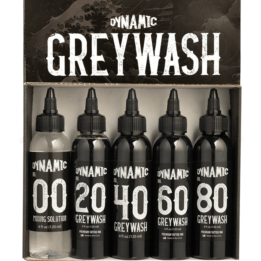 Dynamic Greywash Set  4x4oz + 00 Mixing Solution