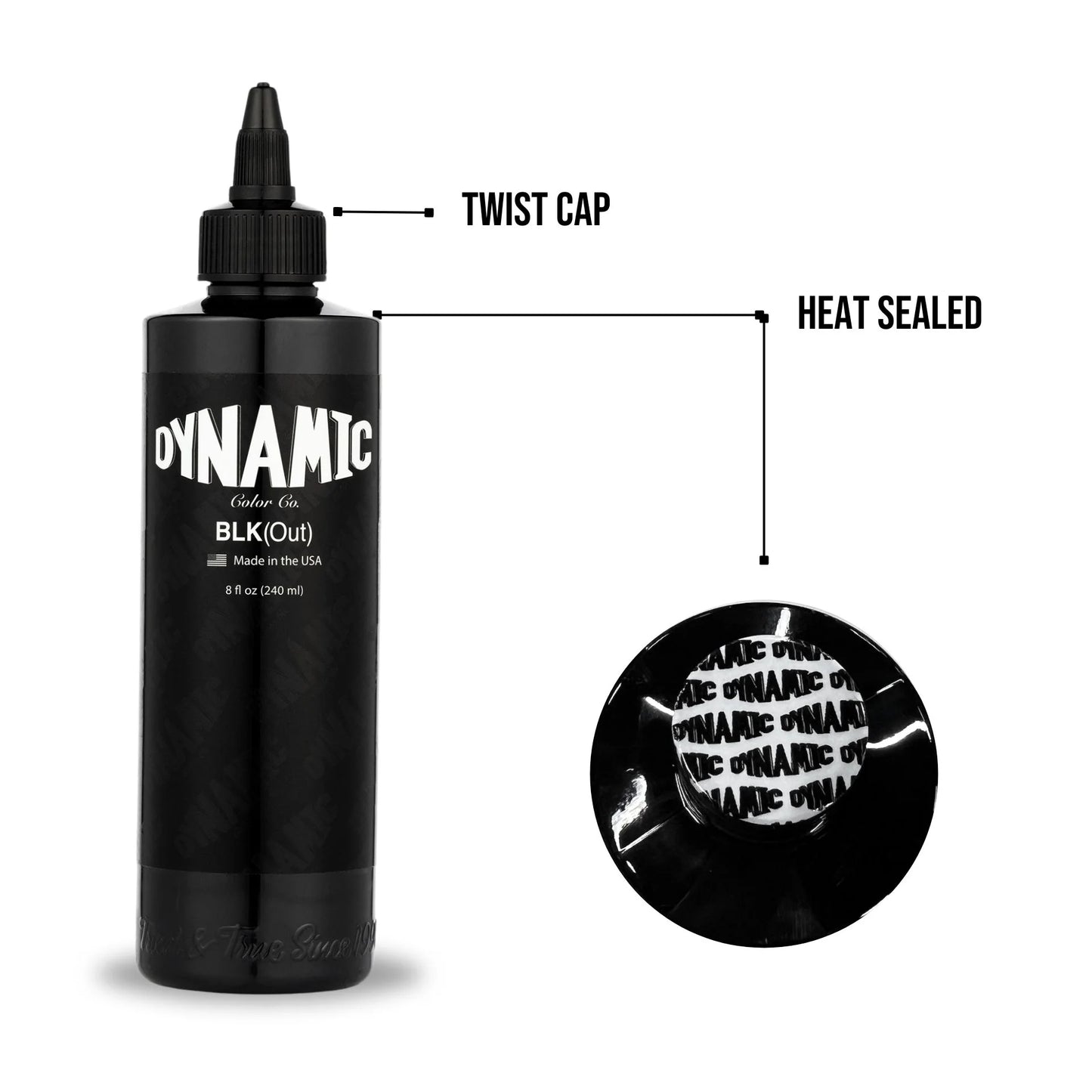 Dynamic BLK(OUT) 8oz (240 ml)