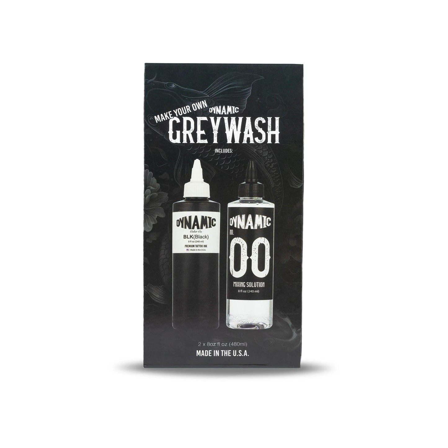 Dynamic "Make Your Own Greywash" SET (8oz Black + 8oz Shading Solution)
