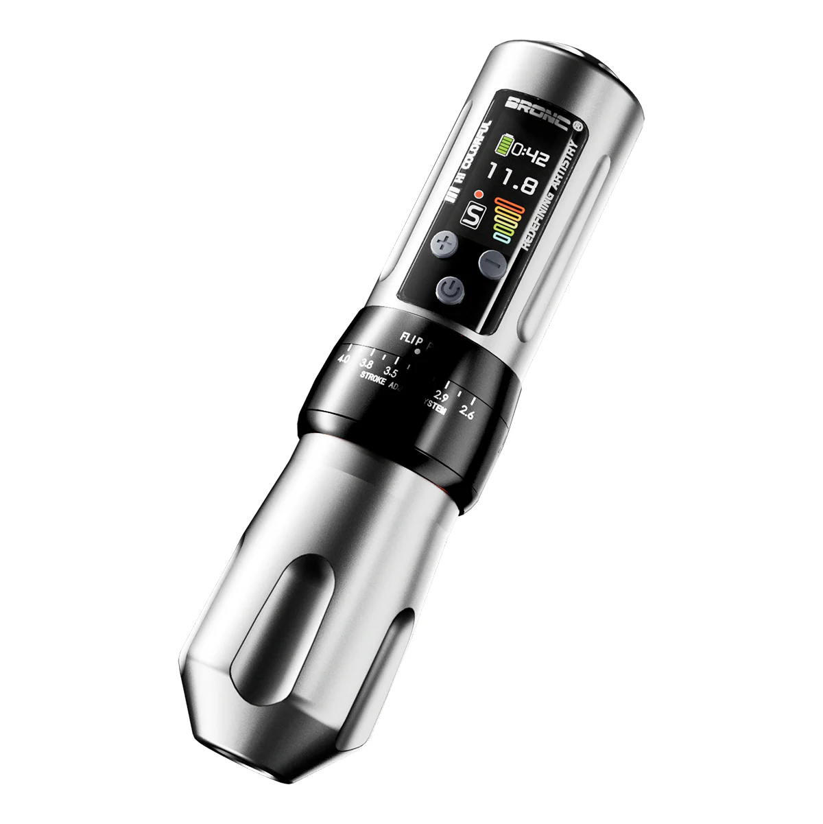 Bronc X2 Stroke Ayarlı Kablosuz Pen Dövme Makinesi